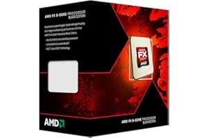 AMD FX 8-Core Black Edition FX-8300 3.3 GHz with 4.2 GHz Turbo Octa Core Processor (FD8300WMHKBOX) Packaging may vary