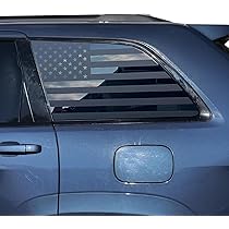 XYHAOAI US-Flaggen Fensteraufkleber - Für Jeep Grand Cherokee 2011-2021, 2-tlg Set