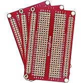 Gikfun 3PCS Solder-able Breadboard Gold Plated Proto Board PCB - Compatible with Arduino, Raspberry Pi, DIY Electronics, Sold