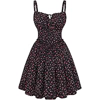 CIDER Secret Garden Corset Mini Dress: Black, XXS at Amazon Women's  Clothing store