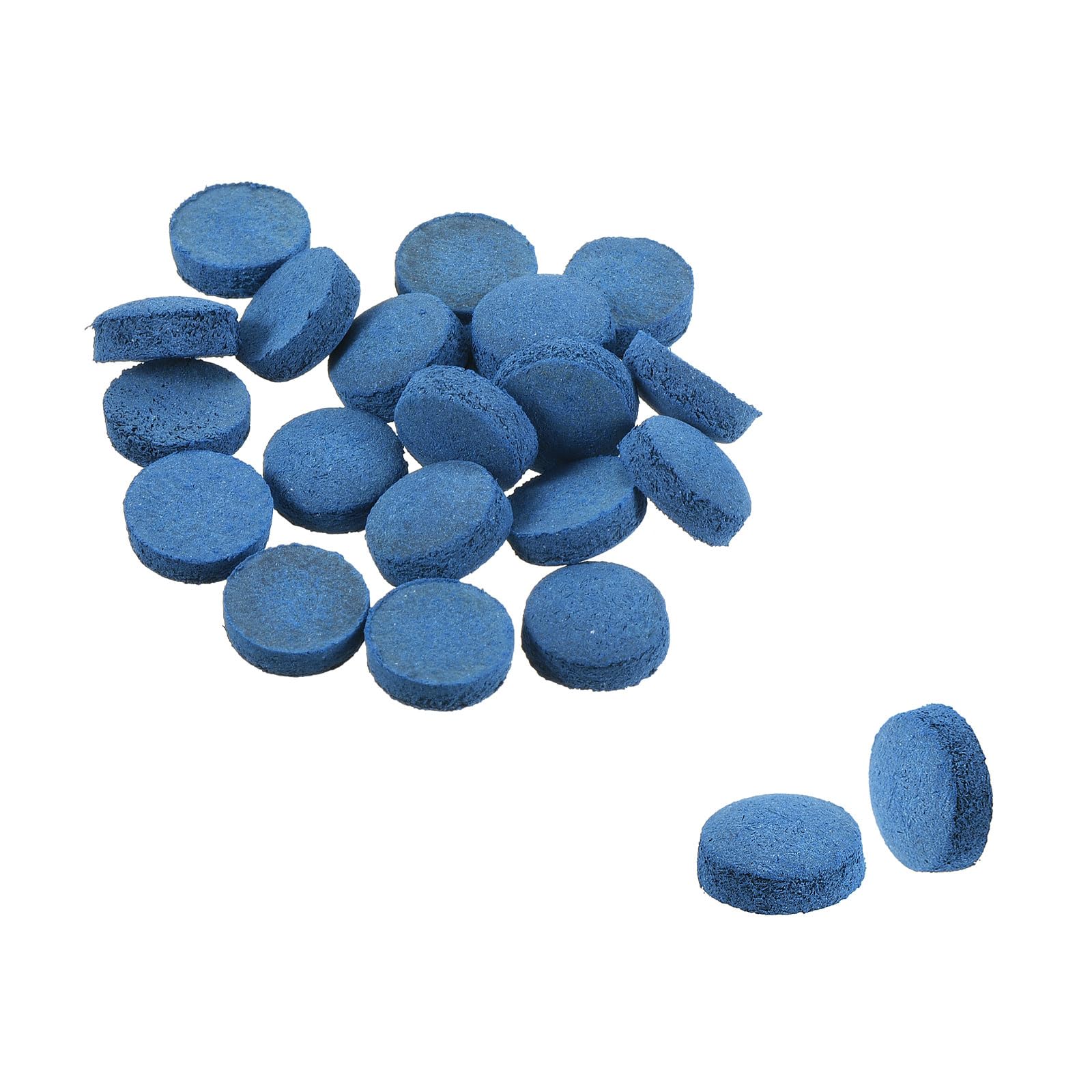 PATIKIL 11mm Pool Cue Tips, 30 Pack Pool Billiard Cue Tips Pool Stick Replacement Tips Pool Stick Tips Snooker Cue Tips, Blue