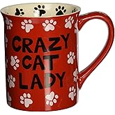 Our Name is Mud “Decorate With Cats” Stoneware Mug, 16 oz.