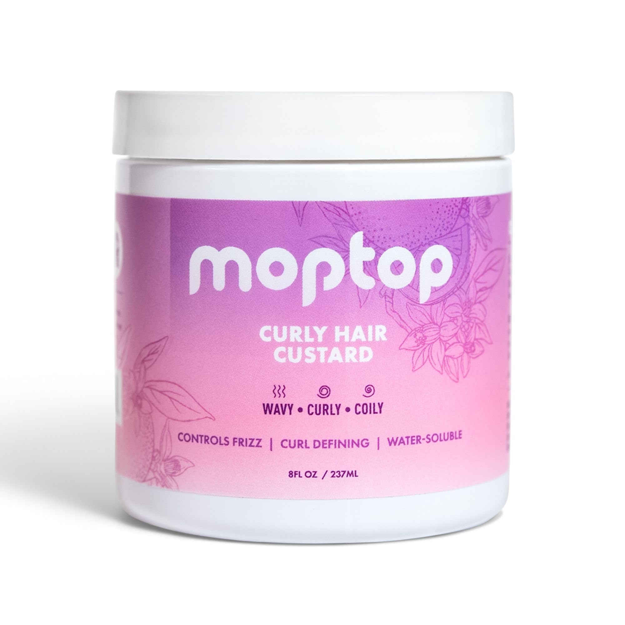 Moptop Citrus Kumquat Curly Custard-8 Oz