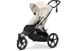 Cybex Avi Spin Jogging Stroller – Lightweight, All-Terrain Wheels, Adjustable Handlebar, Smooth Ride, Ideal for Active Parent