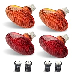 HERCOO LED Dually Bed Fender Side Marker Lights