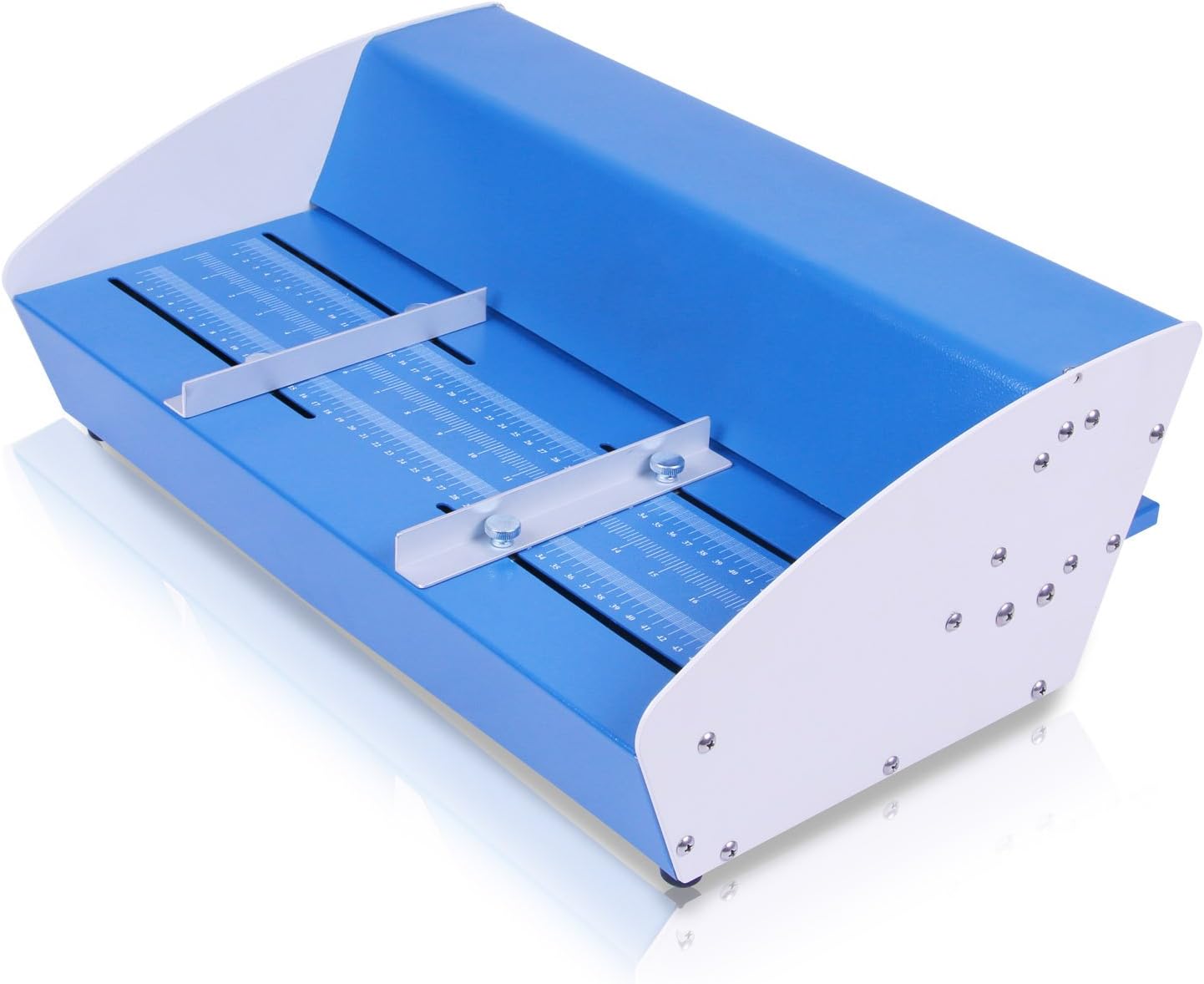 VEVOR Electric Creasing Machine 18 Inch 460mm Paper Creasing Scoring Machine 3 in 1 Creasing Machine with Heavy Duty Metal Present Multi-function : Office Products
