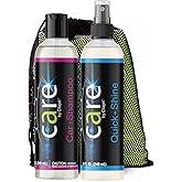 Cilajet Travel Kit, Automotive Care Kit, 4 Piece Set, Includes 8oz Car Shampoo, 8oz Quick Shine, and Two Microfiber Towels