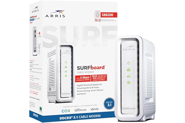 ARRIS SURFboard SB8200 DOCSIS 3.1 1