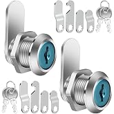 Mailbox Lock 16 mm, Comes with 4 Different Lock Plates | security Mailbox Lock, cam Lock, Lever Lock, Lever Lock for mailboxes