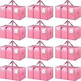 12 Pack Extra Heavy Duty Large Moving Bags with
