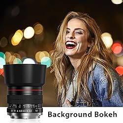 85mm f1.8 Portrait Lens - F Lens for Nikon, Manual
