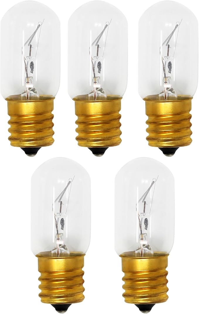 5Pack Replacement Light Bulb for Whirlpool WMH32517AS0
