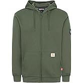 BOCOMAL FR Hoodies Zipper Front 10.5oz Cotton Fleece Flame Resistant Hooded Sweatshirts