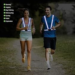 Reflective Vest Running Gear, 2Pack High Visible