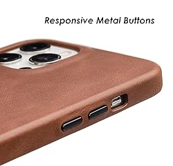 Wilken Leather Wrapped Case Compatible with iPhone
