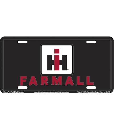 Targa Auto International Harvester In Stile Diamantato (Diamond Plate) Di HANGTIME, Decorazione Da Parete O Auto