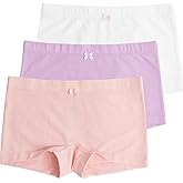 Lucky & Me Girls Undershorts for Under Dresses and Uniforms, Sophie Shortie 3 Pack