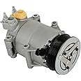 ECCPP A/C Compressor with Clutch 2014-2019 Fit for Ford Fiesta 1.6L AC Compressor