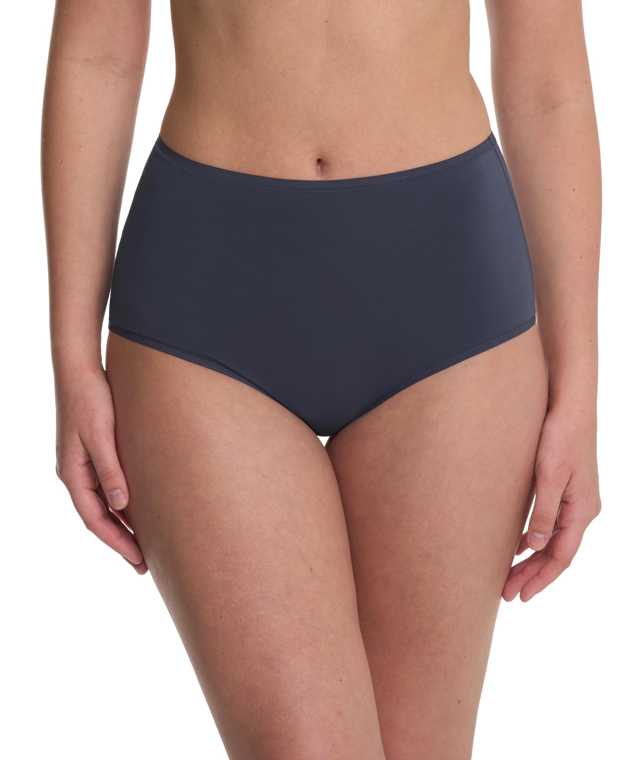 Photo 1 of Natori Women's Bliss Bare Cotton High Waist Brief, Vintage Navy