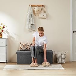 NEWBULIG Storage Ottoman Bench 43 Inches in Large