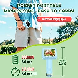 IMICHI Microscope for Kids 50X-1000X - 2 inch IPS