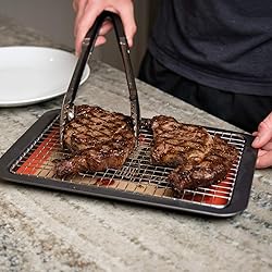 Trinity Provisions Meat Resting Pan - With Wire