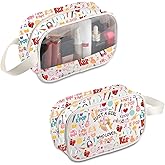 BDPWSS Korean Makeup Bag Korean Drama Fan Gift Just A Girl Who Loves K-Pop Zipper Pouch Korean Group Gift for k drama lovers (Loves Pop MB)