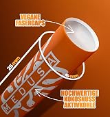 Medusafilters 1000 Carbon Filters Slim 6mm Vegan Coconut Shell Sunset view 3