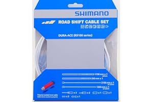 SHIMANO Dura-Ace R9100 Ot-Sp41 Polymer-Coated Derailleur Cable Set White, One Size