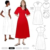 Style Arc Sewing Pattern - Bronte Woven Dress (Sizes 10-22)