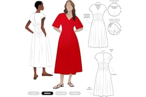 Style Arc Sewing Pattern - Bronte Woven Dress (Sizes 10-22)