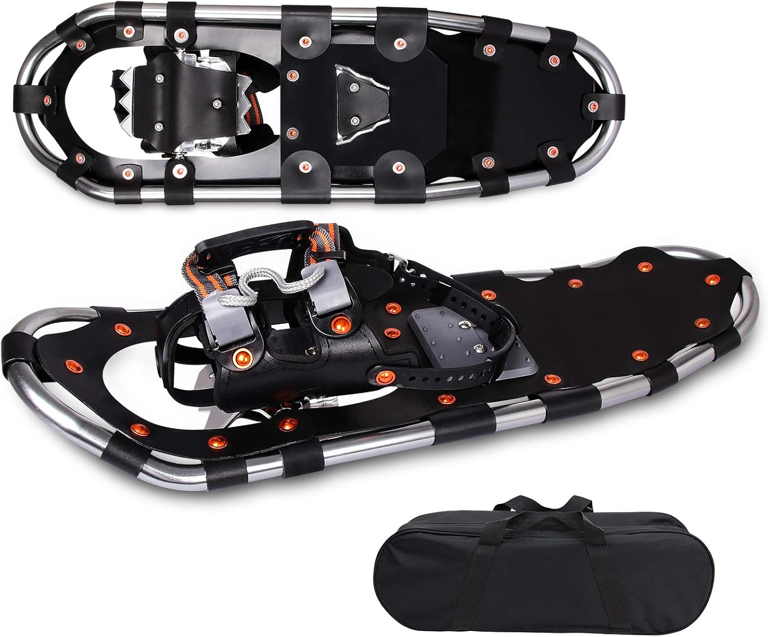 Qdreclod 25 Inches Light Weight Snowshoes for Women and