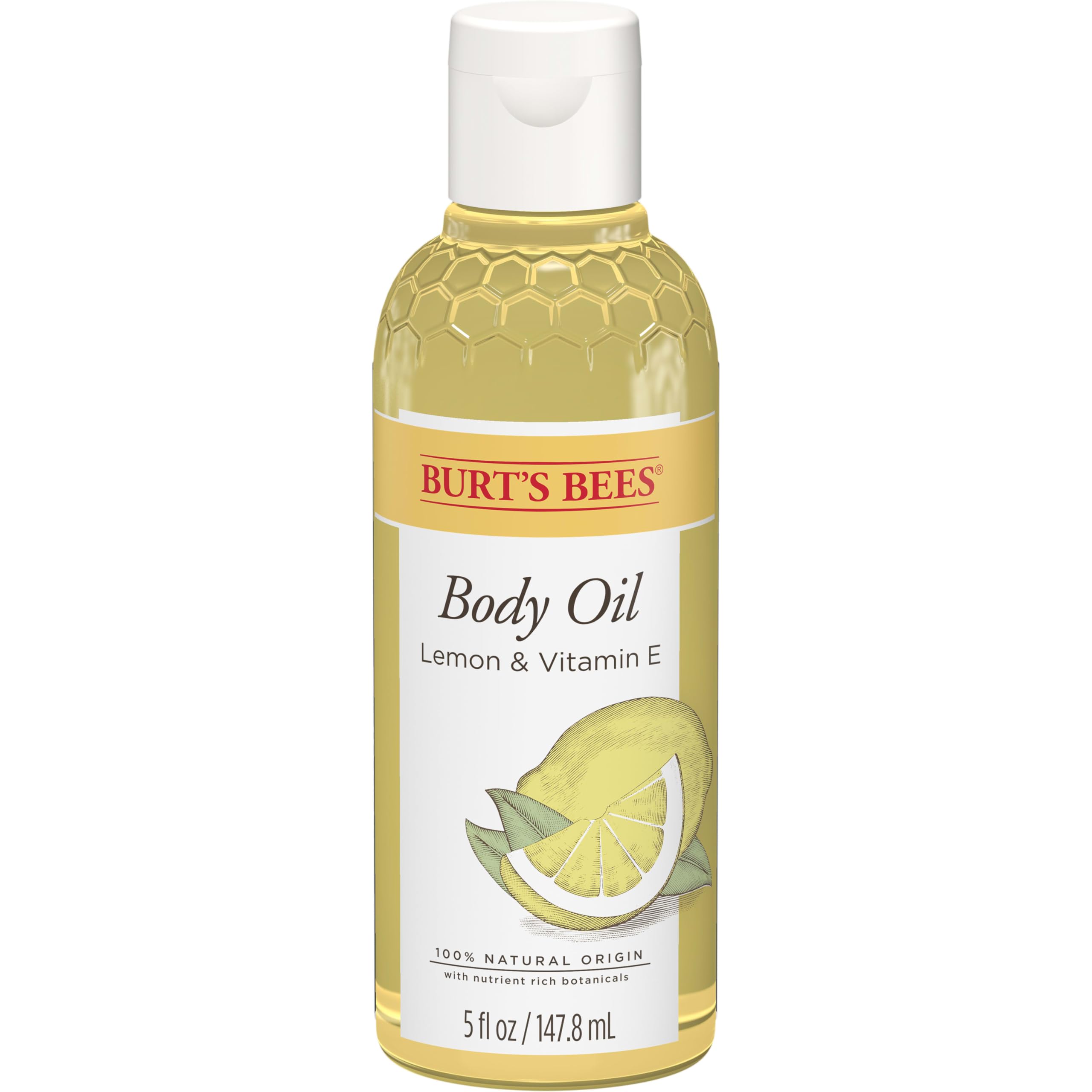 Burts Bees Body Oil - Lemon and Vitamin E For Unisex 5 oz Oil