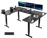 VIVO Large U-Shaped 83 x 60 inch Electric Standing