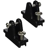 Sea-Dog 273285-1 Track Mount Hinge Fitting, Deck Slide - Black