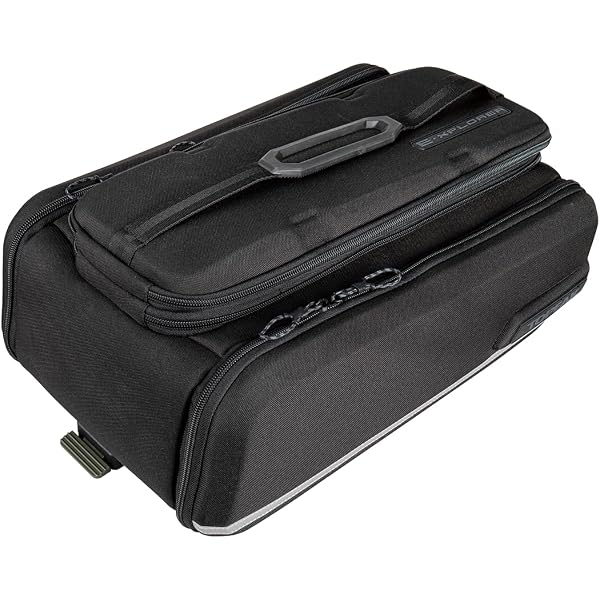 Amazon.com : Topeak RX Trunk Bag DXP, Black : Bike Panniers And