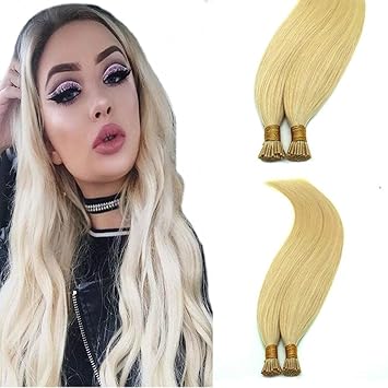 Googoo Permium Cold Fusion Pre Bonded I Tip Human Hair Extensions