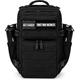 WOLFpak 35L Athletic Gym Backpack - Durable 1000D Waterproof Oxford Material with MOLLE Webbing, Laptop Pocket