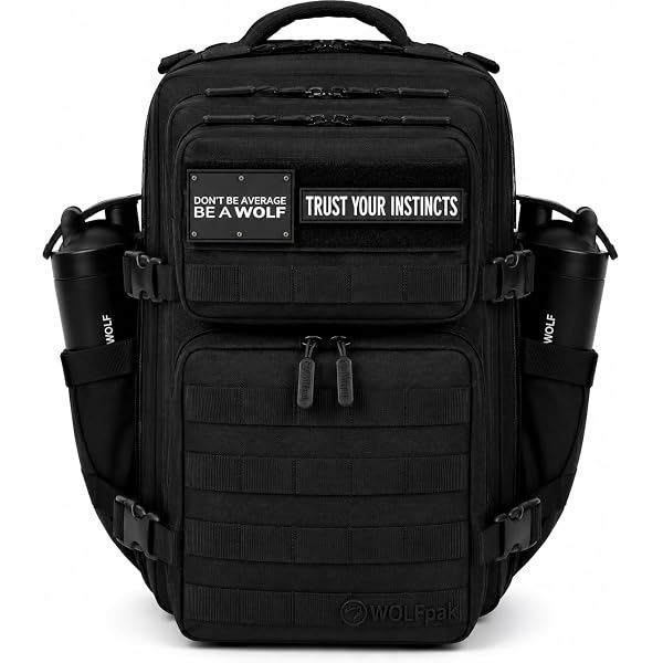 Amazon.com | WOLFpak 45L Tactical Gym Backpack (Alpha Black