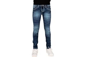 CULTURA AZURE CULTURA Boys Pants (4-20), Big Boy & Little Kids Stretch Slim Fit Jeans for Boys