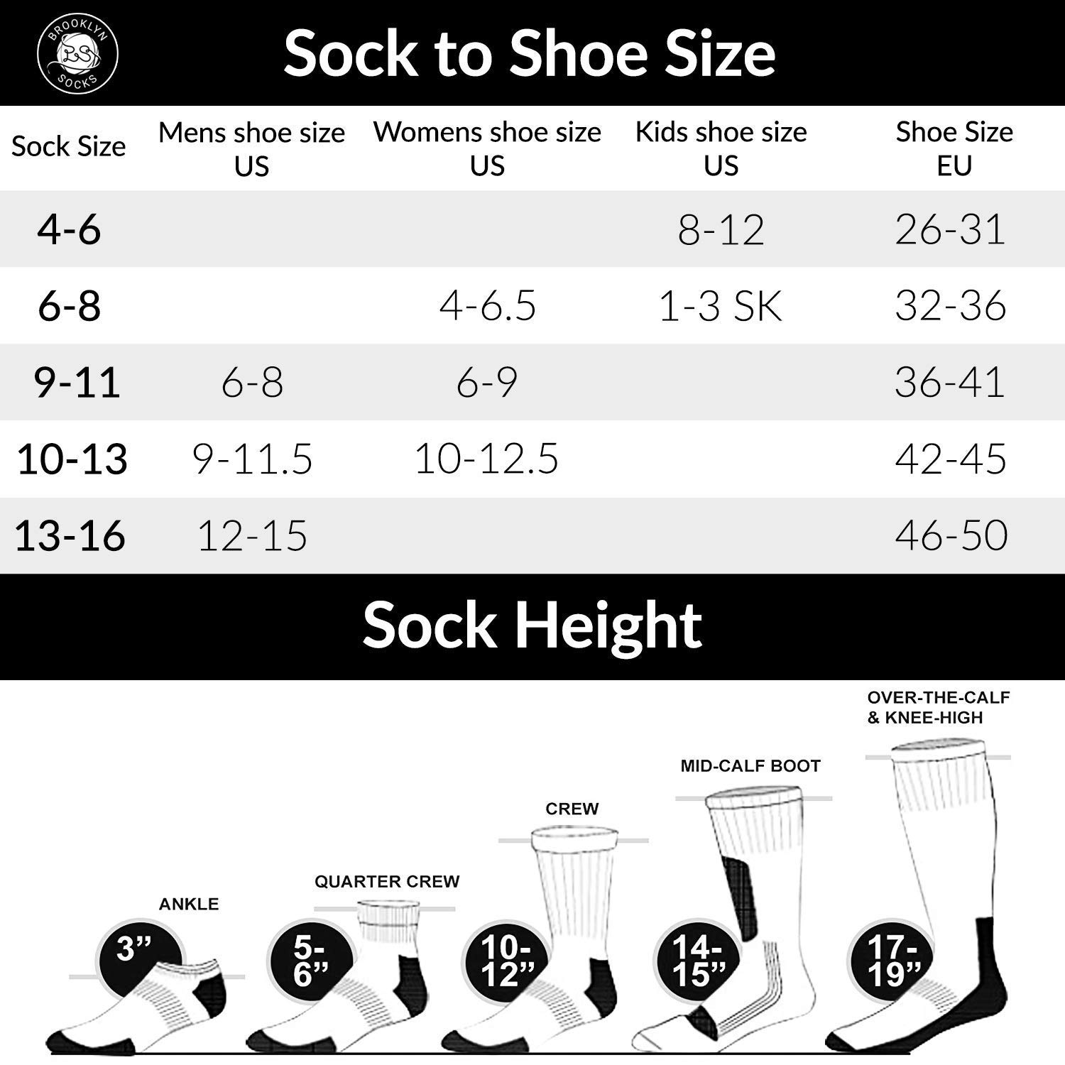6 Pairs of Cotton Diabetic Neuropathy Crew Socks (10-13, Fits Mens shoe size 9-12, White)