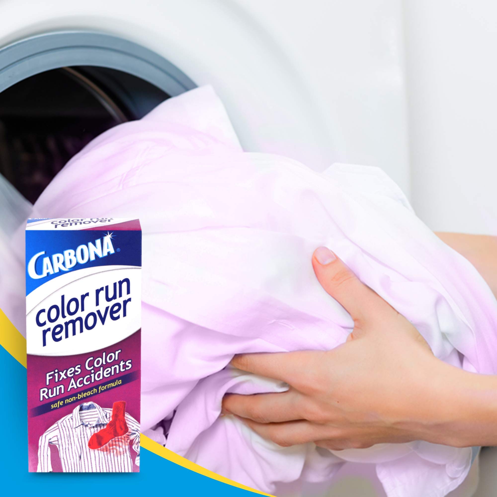 Carbona® Color Run Remover | Powerful Color Bleed Eliminator | Fixes Color Run Accidents | 2.6 Oz, 2 Pack