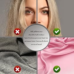Mulberry Silk Pillowcase for Hair and Skin Pillow
