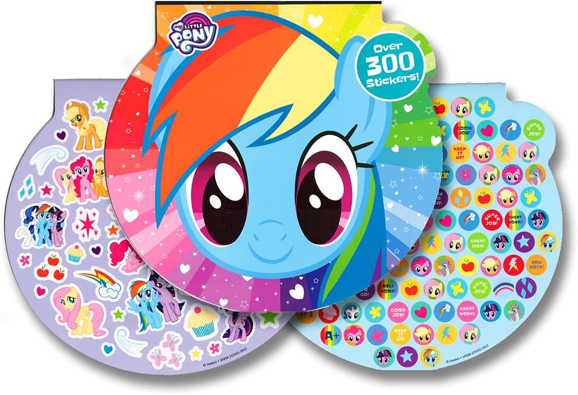 Amazon Co Jp My Little Pony 塗り絵 アクティビティブック テイクアンドプレイセットとスタンプ付き おもちゃ