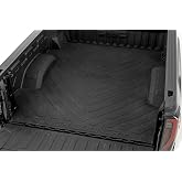 Rough Country Truck Bed Mat for Chevy Silverado &amp; GMC Sierra 2500HD/3500HD (2020-2026) &ndash; Fits 6'9" Bed, Tear-Resistant Heavy-Duty Rubber, Non-Slip Protection