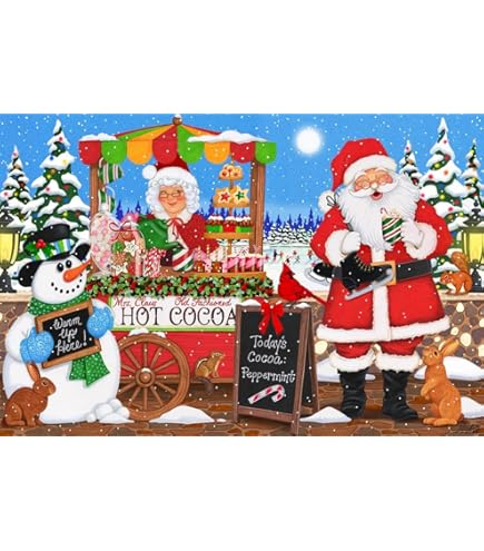 Amazon.com: Springbok's Mrs. Claus' Sweet Shop 400 Piece Family
