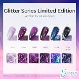 Modelones Gel Nail Polish Set 6 Colors Cat Eye Holographic 7ml Each view 2