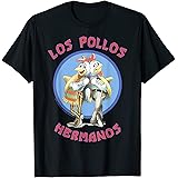 Breaking Bad Los Pollos Hermanos Back To Back Portrait Logo T-Shirt