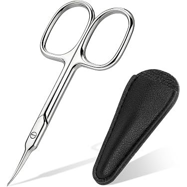 Tijeras De Cutícula Japonesas K5 International, Acero Inoxidable, Forma De Cigüeña, Manual, Doradas