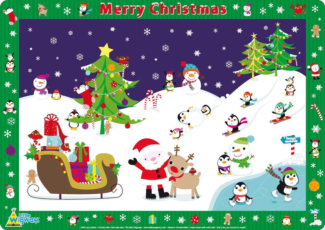 Little Wigwam Merry Christmas Placemat
